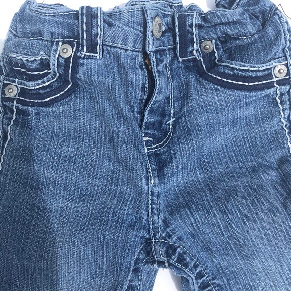 Levis Baby Girl 24 Months Jeans Adjustable Waist - Picture 3 of 6